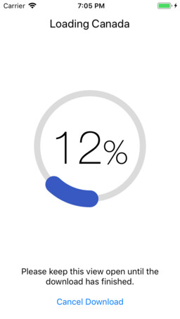 Download offline map